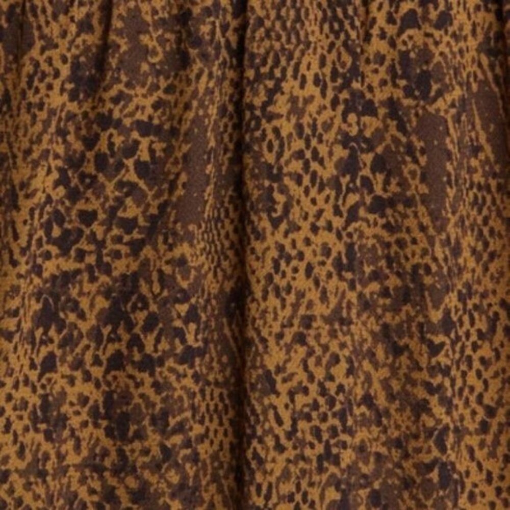 New RAILS Faren Sepia Python Long-Sleeve Mini Dress Size‎ XS - Picture 12 of 12